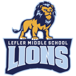 Lefler Middle School Lions Logo